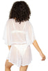 DEEP V-NECK BATWING SLEEVE ROMPER - NAC